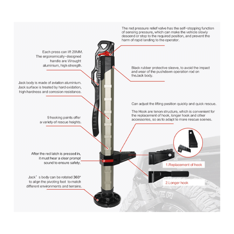 Hydraulic Recovery Jack - Image 3