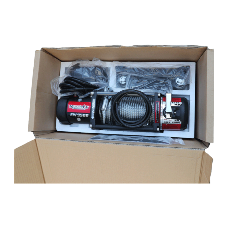 MuscleLift Winch 12,500 Lbs Synthetic Rope - Image 5