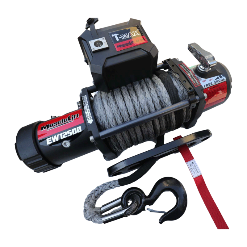 MuscleLift Winch 12,500 Lbs Synthetic Rope - Image 10
