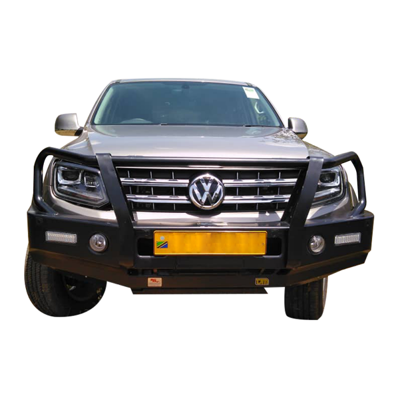 VW Amarok TJM Outback Bull Bar Black Steel